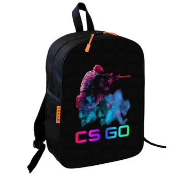 Рюкзак школьный детский 36х27см контр-страйк CS:GO "Counter-Strike" с принтом для мальчика (00667)