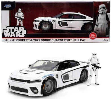 Model kolekcjonerski auta Jada Star Wars Dodge Charger RT 1:24 z figurką (4006333105593)