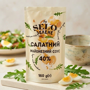 Майонез Село Зелене Салатний 40% 160 г