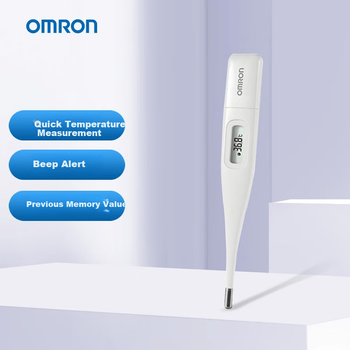 Электронный термометр OMRON для измерения температуры подмышкой, в виде ручки, для быстрого измерения температуры у пожилых людей (K10).