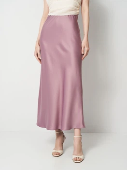 Спідниця довга літня жіноча Vero Moda 10334592 XL Elderberry (5715906139857)