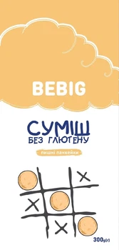 Смесь для выпечки без глютена для панкейков тм "Bebig", 300 г