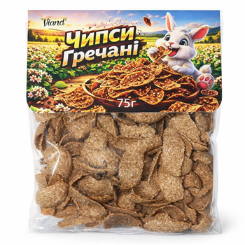 Чипсы гречневые, ТМ Viand, 75 г