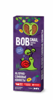 Натуральные конфеты яблочно-сливовые Bob Snail 30 г