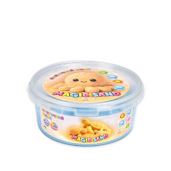 Кинетический песок Strateg Magic Sand в ведре 31189 350 г Голубой shop (4823136501595)