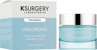 Відновлювальний крем для обличчя Ksurgery Laboratories Time Solution Hyaluronic Revitalizing Face Cream 50 мл (981427584)