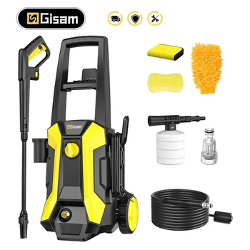 Мойка высокого давления Gisam GL-Q2 2200W 180 Bar минимойка для авто аппарат высокого давления автомойка для дома двора сада