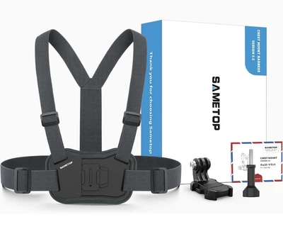 Нагрудный ремень для GoPro и DJI – регулируемый, обновленная версия