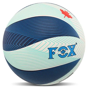 М'яч волейбольний FOX FOX-0427 №5 PU Мікрофібра білий-синій