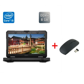 Защищенный ноутбук Dell Latitude 14 Rugged 5414 / 14" (1920x1080) IPS / Intel Core i5-6300U (2 (4) ядра по 2.4 - 3.0 GHz) / 8 GB DDR4 / 256 GB SSD / Intel HD Graphics 520 / VGA / WebCam / Windows 10 б/у + Подарок Беспроводная мышь / USB