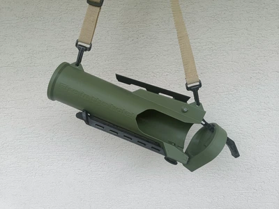 Открывалка Пивная Миномет Beer Cap Cannon Beer Mortar 05 Л Ствол 74 Мм 35 См Зеленый 3Д Печать
