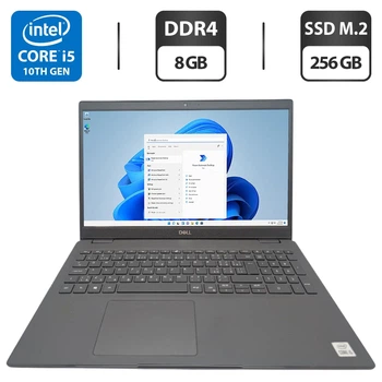 Ноутбук Dell Latitude 3510 / 15.6" (1920x1080) IPS / Intel Core i5-10210U (4 (8) ядра по 1.6 - 4.2 GHz) / 8 GB DDR4 / 256 GB SSD M.2 / Intel UHD Graphics / WebCam б/у
