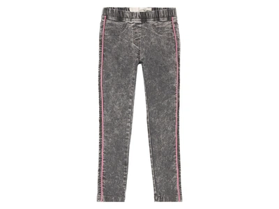Джеггинсы Skinny на резинке с карманами для девочки Pepperts LYCRA® 377507 134 см (8-9 years) Серый