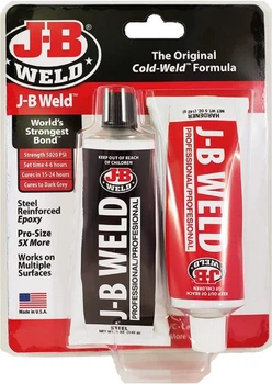 Епоксидний сталевий клей JB WELD Epoxy Steel Reinforced 284 г XL