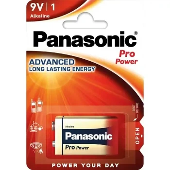 Батарейка крона Panasonic Alkaline Pro Power 6LR61 лужна Blister