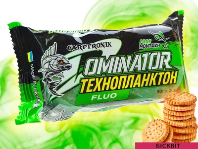 Технопланктон Prof Montazh DOMINATOR FLUORO 2х90г Бисквит