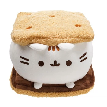 Плюшева м'яка іграшка Кіт Пушин Сендвич 16х16см Pusheen Cat