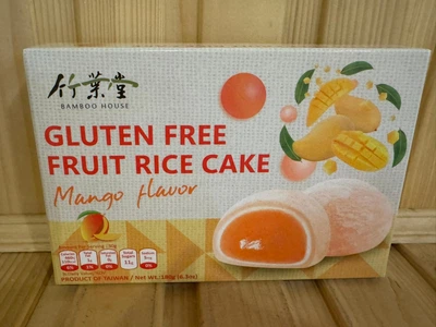 Моті зі смаком манго без глютену Gluten Free Fruit Rice Cake Mango 180 г
