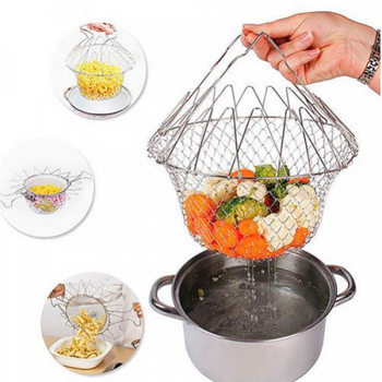 Складная решетка 12в1 универсальная для кухни Chef Basket Шеф Баскет