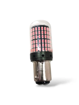 Лампа світлодіодна P21/5W BAY15d 1157 LED 2- контактна 12-24 V Canbus Червона аналог лампи P21/5W