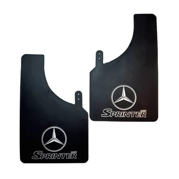 Брызговики с логотипом Mercedes Sprinter Speed Master 440x280 мм 2 шт (002-46270)