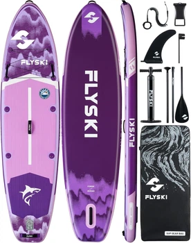 Надувная SUP доска для плавания FLYSKI 335 см Forge Purple (SUP5021694)