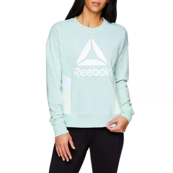 Жіноча толстовка Reebok Journey з написом, світлий зелений, розмір 2XL