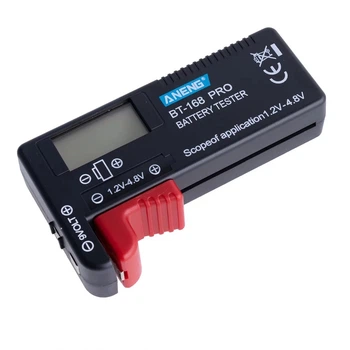 Тестер батарей ANENG BT168 Pro, 1.2-4.8V, для крон, АА, ААА, 18650, 21700 и других типов