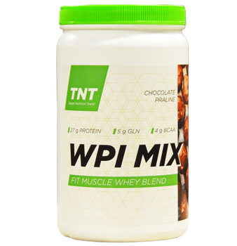 Ізолят протеїн 90% 0.9кг для схуднення TNT Nutrition WPI MIX Шоколад праліне