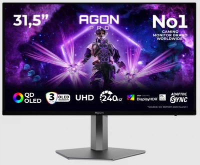 Монітор 31.5" aoc agon ag326uzd2