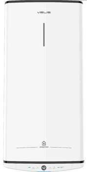 Водонагрівач електричний Ariston VELIS PRO 50 EU плаский, слім, 50л, 2*1,5 кВт, емал. нагр. ел, ун. монтаж, ел. кер-ня, B, білий