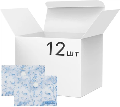 Набор папок-конвертов Buromax Arabeski А7 на кнопке 12 шт (BM.3923-14)