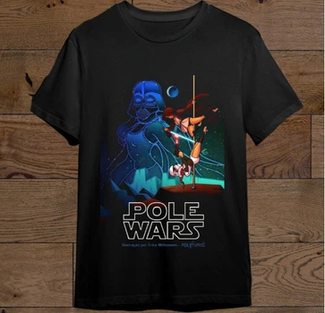 Футболка LOYS Pole wars LO03162 goodreclama Черный S