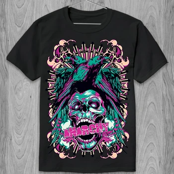 Футболка LOYS Череп (Anarchy) LO06803 goodreclama Черный XXL