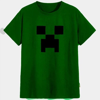 Футболка LOYS Minecraft Creeper бавовняна LO09184 goodreclama Зелений L