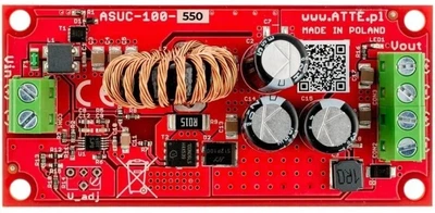 Przetwornica podnosząca napięcie ATTE do 55V ATTE ASUC-100-550-OF (5902143690719)