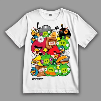 Жіноча футболка LOYS Angry Birds. Вічна війна птахів та свиней LO11184 goodreclama XS