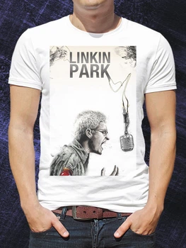 Футболка LOYS мужская Linkin Park LO01016 goodreclama Белый XXL