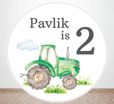 Баннер для Фотозоны "Трактор" #5, 1.5x2