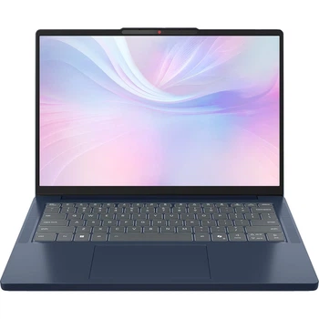 Ноутбук LENOVO IdeaPad Slim 3 14ARP10 (83K6009ARM), AMD Ryzen 7 170 до 4.75 ГГц, 14" WUXGA, 16 ГБ, SSD 512 ГБ, відеокарта AMD Radeon 680M, Free DOS, колір Cosmic Blue