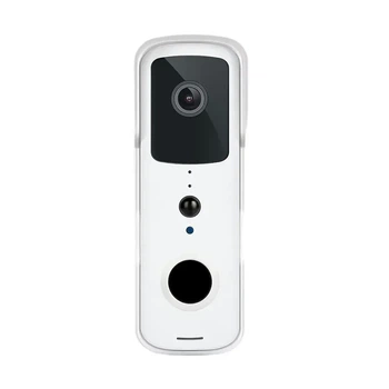 Смарт дверной звонок Tuya T30 с Wi-Fi, с HD камерой 1080P, ночным видением и поддержкой Tuya Smart, запись видео