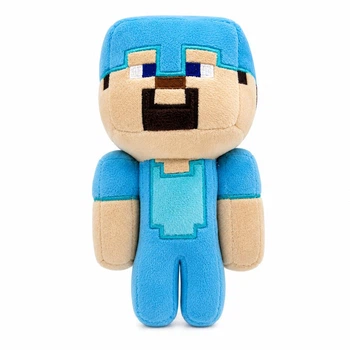 Мягкая игрушка Майнкрафт Стив в алмазной броне 20 см Minecraft