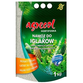 Удобрение Agrecol для хвойных Hortifoska (NPK 10.6.23) 1 кг