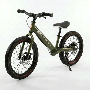 Дитячий біговел 16 дюймів BavarSport Champion 1411 від 4 років Green