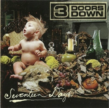 Музыкальный CD диск 3 Doors Down - Seventeen Days лицензионный