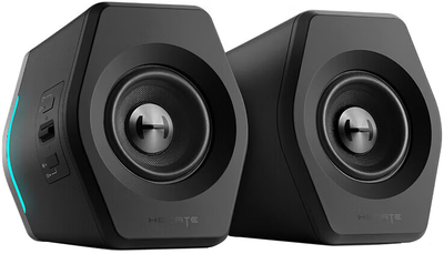 Профессиональные игровые настольные колонки EDIFIER HECATE G2000 2.0, Bluetooth-колонки, компьютерные колонки, аудиосистема для ПК и ноутбука, подарок, черный цвет.