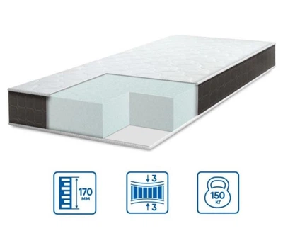 Ортопедический беспружинный матрас Eurosleep Bionic Comfort 140х190