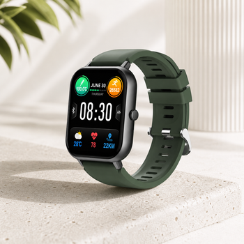 Розумний смарт годинник Smart Watch 4you JOY екран 1.83" з функцією дзвінків перегляд повідомлень Military