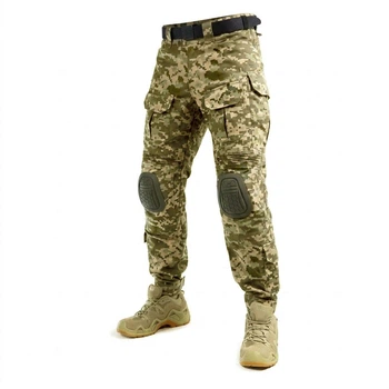 Бойові тактичні штани в комплекті з наколінниками G3 Combat Pants Global Ballistics Піксель - Розмір L