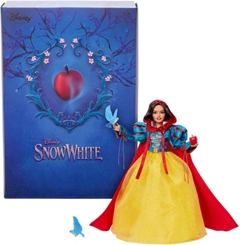 Коллекционная кукла Mattel Disney Белоснежка в фирменном наряде из фильма Disney, подарок для детей и коллекционеров (HVY53)